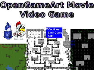 Postmortem: OpenGameArt Movie Video Game