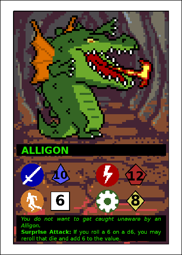 Alligon Card